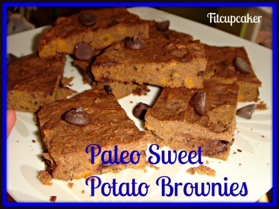 paleo sweet potato brownies 1